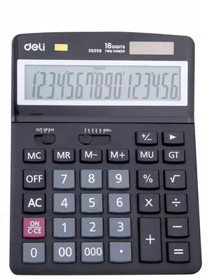 Kalkulyator "Deli" 16 - raqam (modda - 39259)