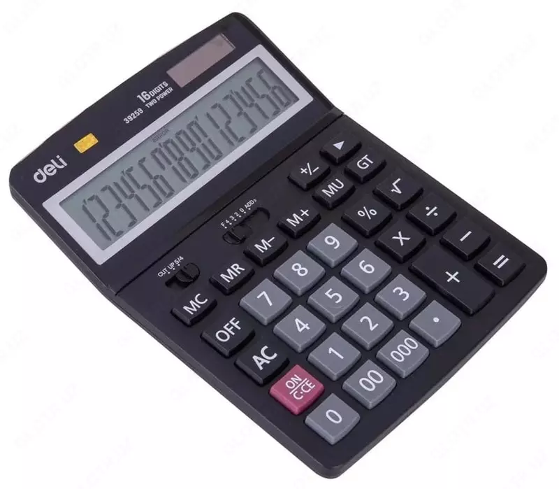 Kalkulyator "Deli" 16 - raqam (modda - 39259)