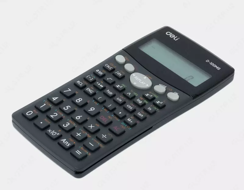 Инженерный Калькулятор "Deli" 12-разрядный (Арт. - ED-100MS)