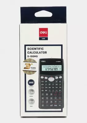 Muhandislik kalkulyatori "Deli" 12 xonali (Ref. - ED-100MS)