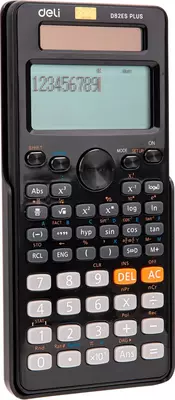 Инженерный Калькулятор "Deli" 12-разрядный (Арт. - ED82-ES)