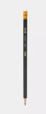 Чернографитный Карандаш с ластиком 2В "Deli" (Арт.- 20200-EU)