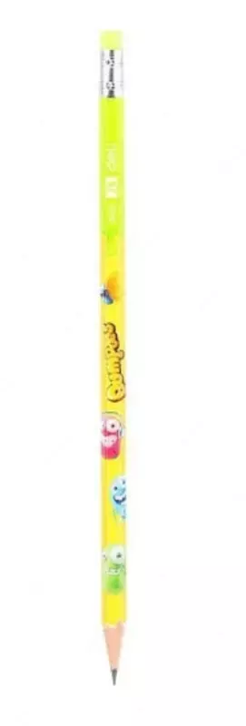 Чернографитный Карандаш "Deli Bumpees" с ластиком 2В (Арт.-52200-EU)