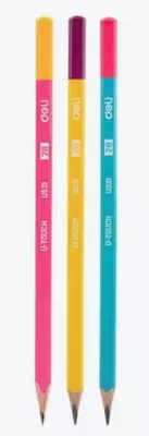 Чернографитный Карандаш 2В "Deli" (Арт.- 53106-EU) Ассортимент