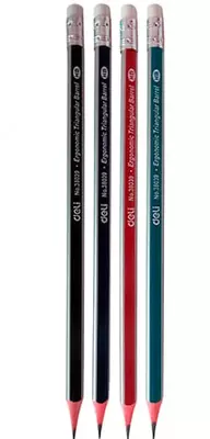 Qora qo'rg'oshin qalam "Deli" HB o'chirgichli (38039-modda)