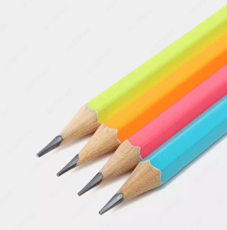 Чернографитный Карандаш с ластиком НВ "Deli" (Арт.-50806-EU) Ассортимент