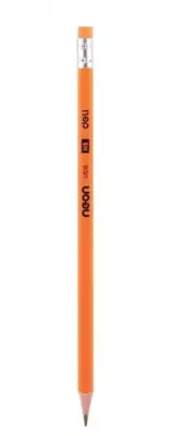 Чернографитный Карандаш "Deli Neon" с ластиком НВ (Арт.- 51600-EU)