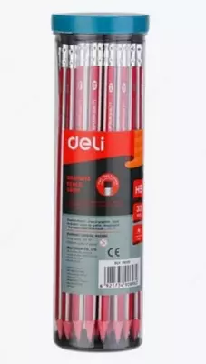 Чернографитный Карандаш "Deli" с ластиком НВ (Арт.- 58105)