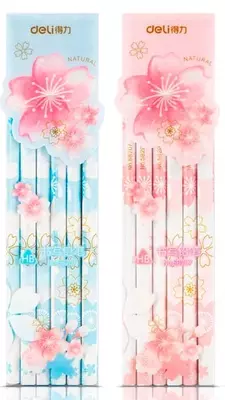 Чернографитный Карандаш НВ "Deli" (Арт.- 58207-12) Ассортимент