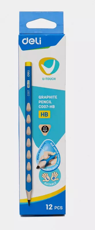 Чернографитный Карандаш НВ "Deli" (Арт.- 007-C-HB)