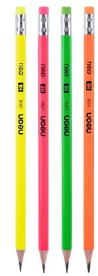 Чернографитный Карандаш "Deli" с ластиком НВ (Арт.- 51606-EU)