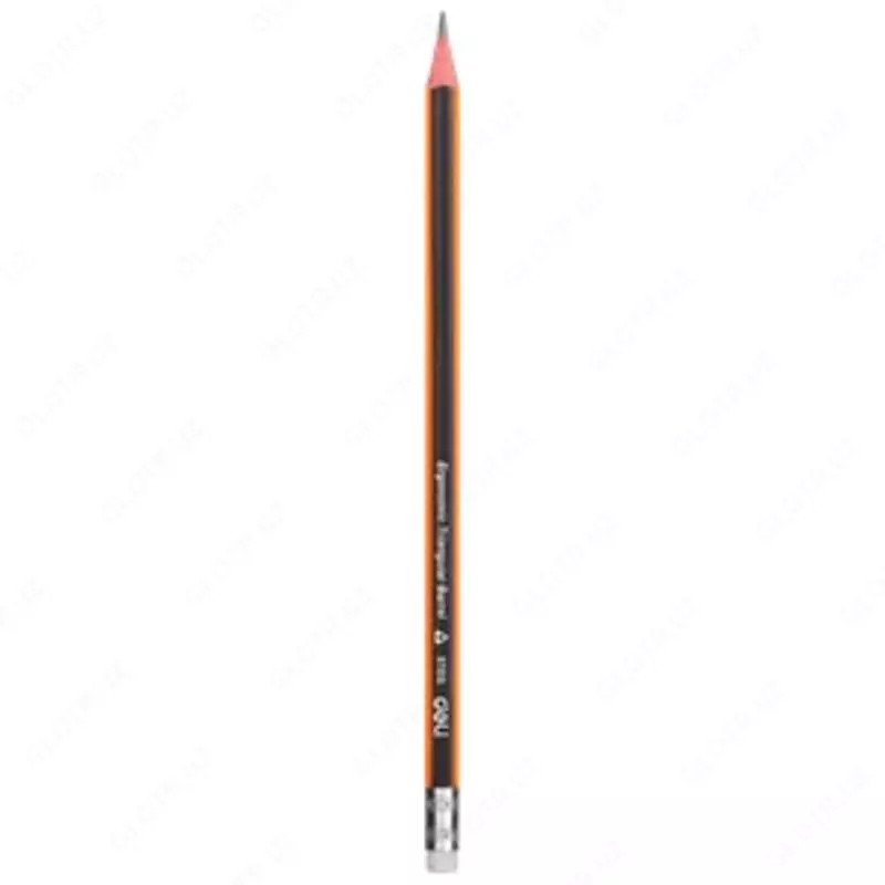 Qora qo'rg'oshin qalam "Deli" o'chirgichli HB (Art.- 37014e)