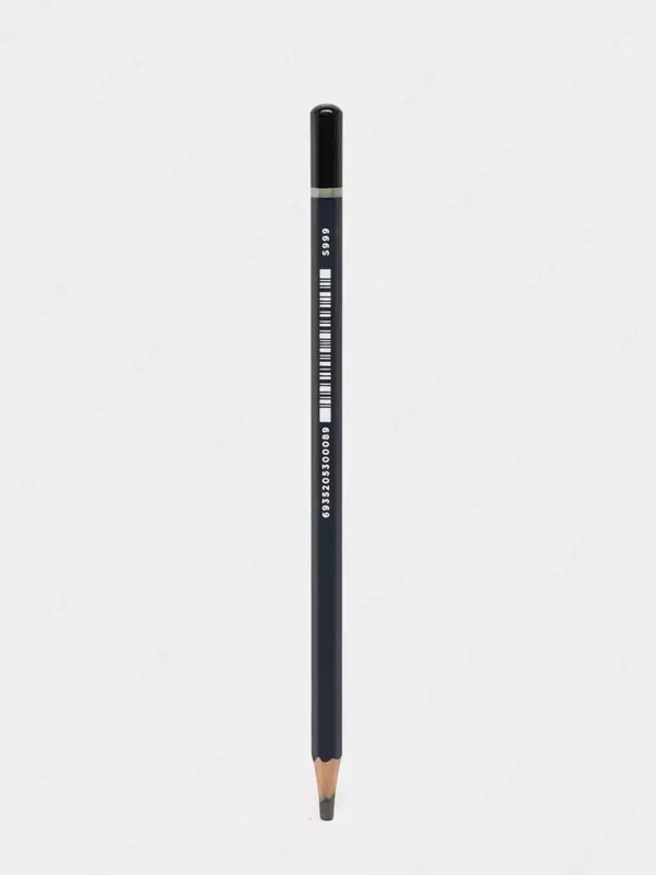 Чернографитный художественный карандаш 12В "Deli Nuevo" (Арт.- 999S-12B)