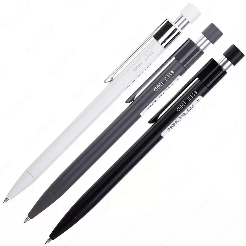 Mexanik qora qo'rg'oshin qalam "Deli Journey" 0,5 mm, HB (Art.- 358-S)