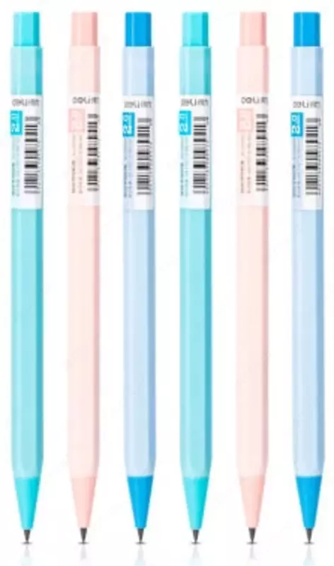 Mexanik qora qo'rg'oshin qalam "Deli" 2 mm (Art.- 58800)