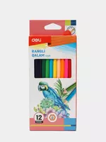 Набор цветных карандашей "Deli" 12 цветов (Арт.- 149-12-C)