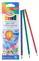 Набор цветных карандашей Гамма "Классические" 6 цветов (Арт.- 050918_01)