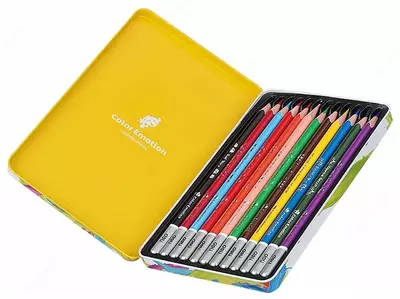 Набор цветных карандашей Deli "Color Emotion" 12 цветов (Арт.- 00205-EC) NEW