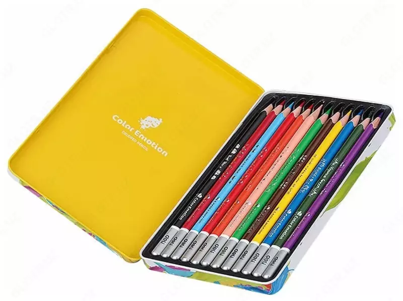 Набор цветных карандашей Deli "Color Emotion" 12 цветов (Арт.- 00205-EC) NEW