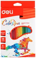 Набор цветных карандашей "Deli ColoRun" 18 цветов (Арт.- 00110-EC)