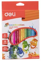 Набор цветных карандашей "Deli Color Emotion" 18 цветов (Арт.- 00210EC)