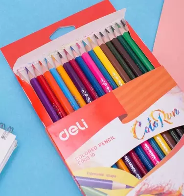 Набор цветных карандашей "Deli ColoRun" 18 цветов (Арт.- 00310-EC) NEW