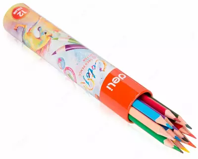 Набор цветных карандашей "Deli ColoRun" 24 цвета (Арт.- 00328-EC) NEW