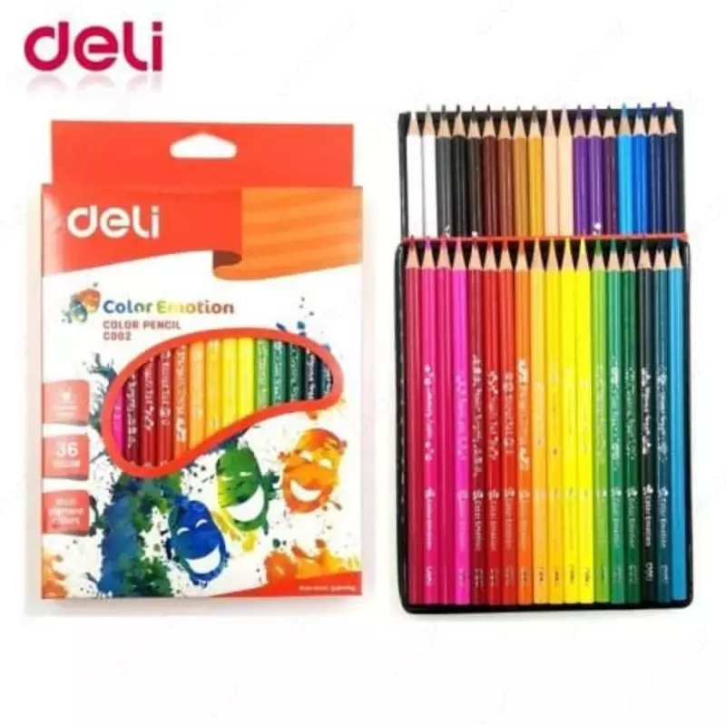 Набор цветных карандашей "Deli Color Emotion" 36 цветов (Арт.- 00230EC)