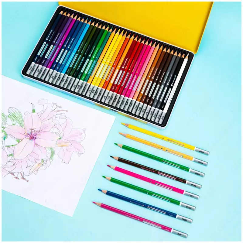 Набор цветных карандашей "Deli Color Emotion" 36 цветов (Арт.- 00235-EC) NEW