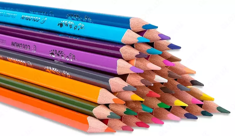 Набор цветных карандашей "Deli ColoRun" 36 цветов (Арт.- 00330-EC) NEW