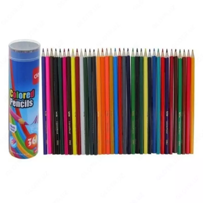 Набор цветных карандашей "Deli" 36 цветов (Арт.- 37122)