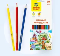 Набор цветных карандашей Мульти-Пульти "Невероятные приключения" 12 цветов (Арт.- CP_41048)