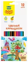 18 700 сум Набор цветных карандашей Мульти-Пульти "Невероятные приключения" 12 цветов (Арт.- CP_41048)