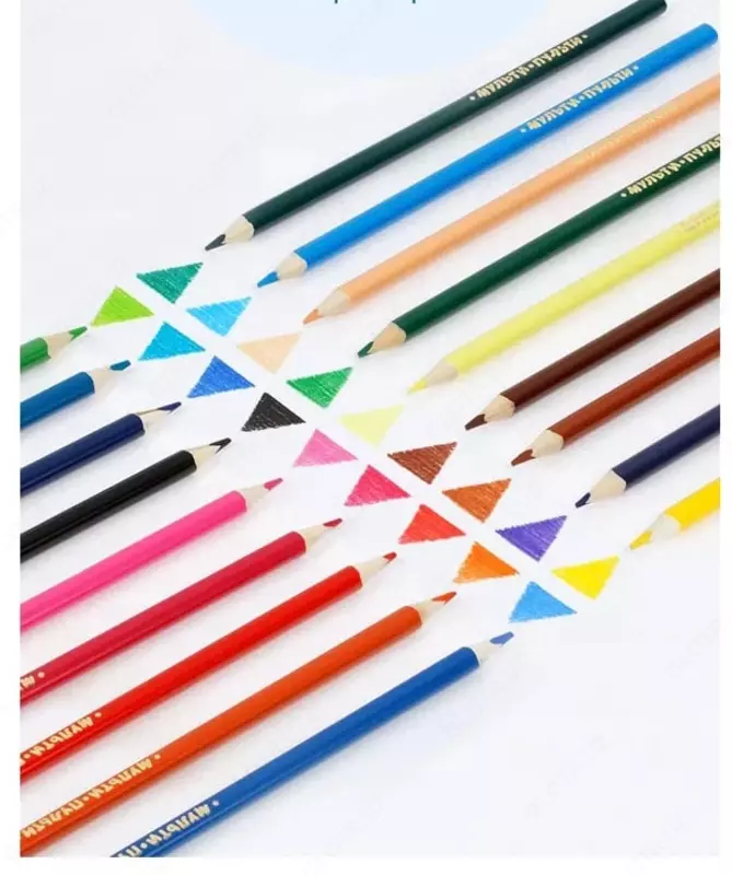 Набор цветных карандашей Мульти-Пульти "Невероятные приключения" 18 цветов (Арт.- CP_41054)