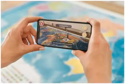 "Globen" "Jahon" interaktiv siyosiy xaritasi, 1990 x 1340 mm (Art. - KH084)