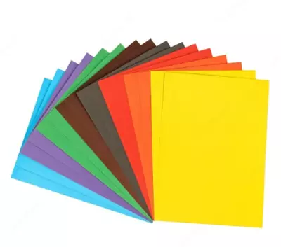 Немелованный цветной картон ArtSpace, A4, 16 листов, 8 цв. (Арт. - Нкн16-8_6961)
