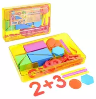 Касса цифр и счетного материала Стамм "Учись считать" (Арт. - УК01)