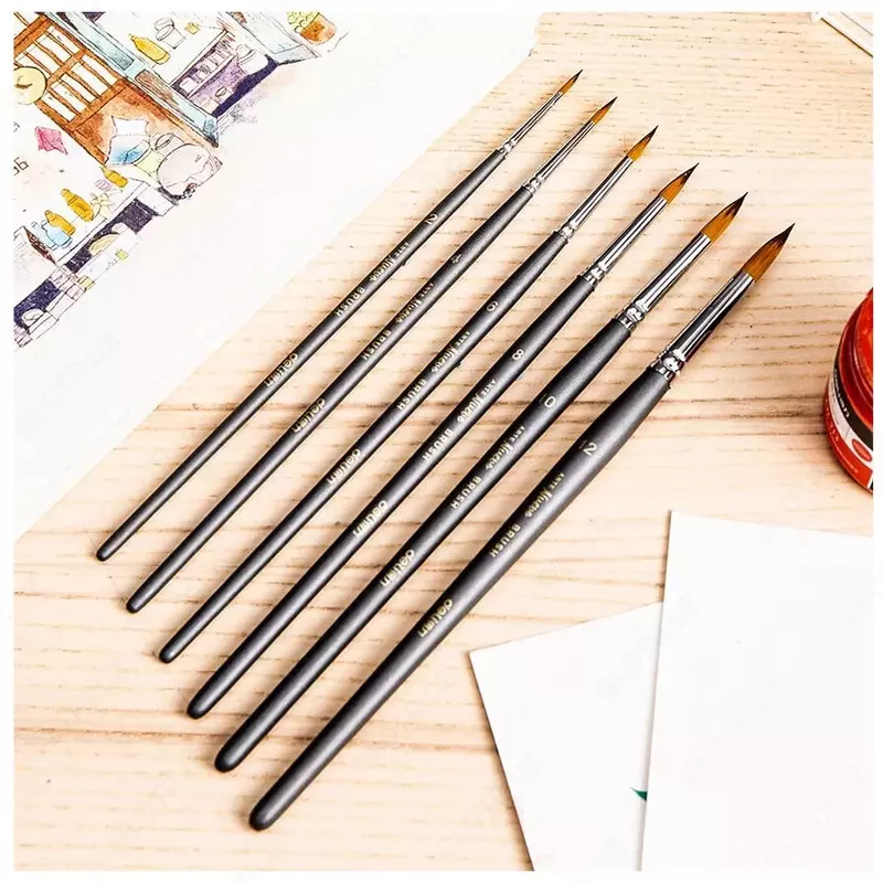 "Deli" neylon cho'tkalar to'plami, 6 dona (Art. - 73892)