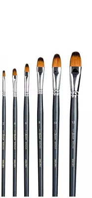 Набор кистей Deli "Arte Nuevo" нейлон, 6 шт (Арт. - 73894)
