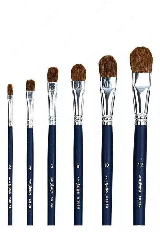 Набор кистей "Deli" 6 шт. (Арт. - 73895)