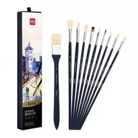 Набор кистей Deli "Nuevo" 10 шт. (Арт. - 73884)