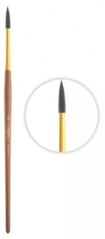 Художественная кисть № 5 Гамма "Белка" (Арт. - 280618.01.05)