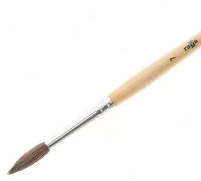 Художественная кисть № 7 Гамма "Коза" (Арт. - 280618.02.007)