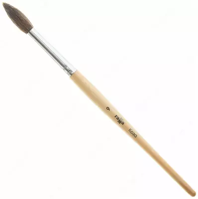 Художественная кисть № 9 Гамма  Художественная кисть № 9 Гамма "Коза" (Арт. - 280618.02.009)