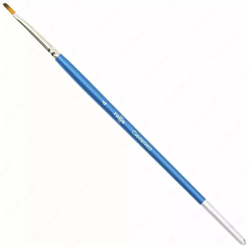 Художественная плоская кисть № 4 Гамма "Синтетика" (Арт. - 280618.08.04)