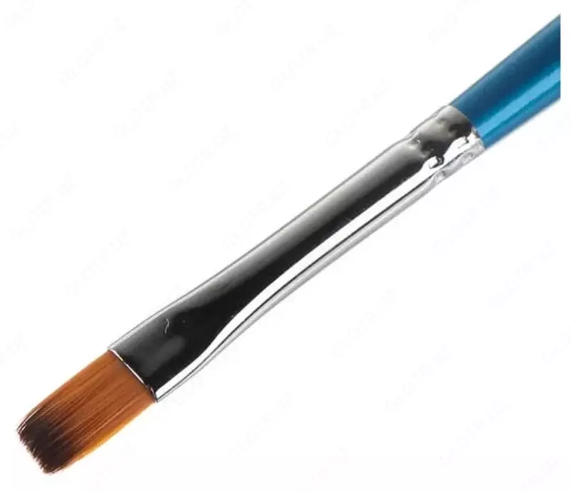 Художественная плоская кисть № 7 Гамма "Синтетика" (Арт. - 280618.08.07)