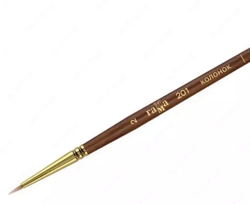 Badiiy dumaloq cho'tka № 2 Gamma "Klassik" ustunlari (Art. - 201002)