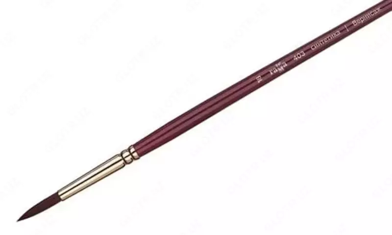 Художественная круглая кисть № 18 Гамма "Вернисаж" (Арт. - 403018)