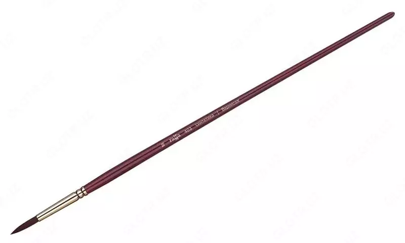 Художественная круглая кисть № 18 Гамма "Вернисаж" (Арт. - 403018)