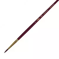 Художественная круглая кисть № 6 Гамма "Вернисаж" (Арт. - 403006)